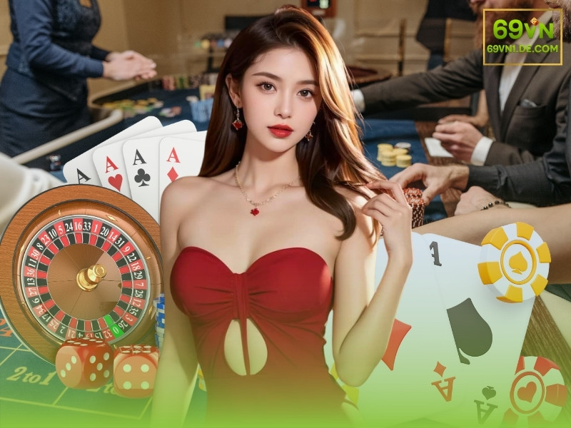 Sảnh Live Casino 69VN với dàn Dealer nóng bỏng